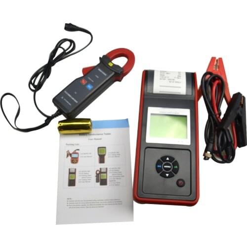 Motor Car Vehicle Battery Tester With Printer cca Auto Battery Load Resistance Tester MICRO768A Battery Meter Diagnostic Tools