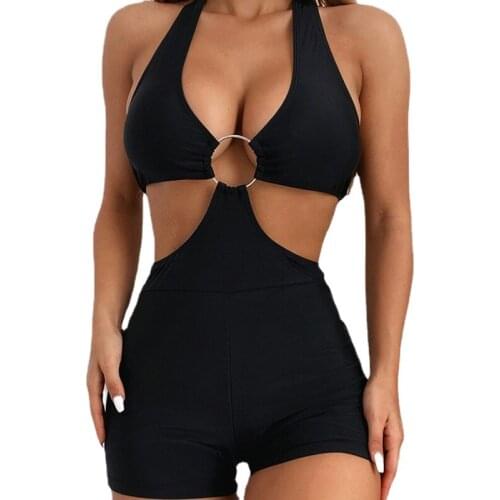 Summer Dress for Women Hot Sexy Dress Halter Backless Sleeveless Hollow Slim Dress Short Beach Dress Women Fashion Clothing