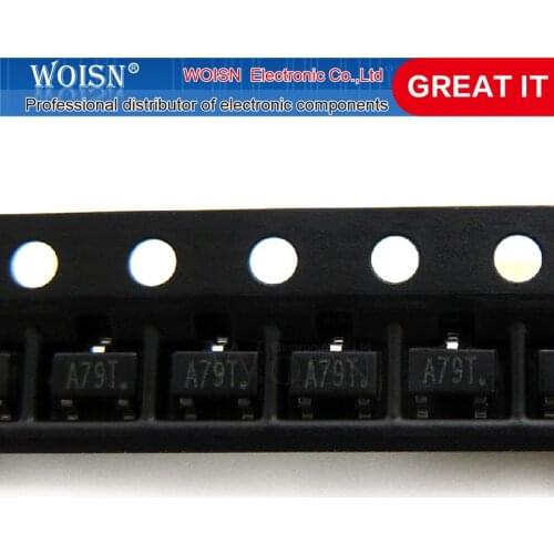 20pcs/lot AO3407 3407 SOT23-3 MOSFET A79T MOSFT P-Ch -30V -3.6A 64mOhm new and original In Stock