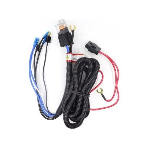 Auto Snail Horn Harness Free Damage Modification Harness 12V / 24V Horn Relay Harness line pencil wire harness