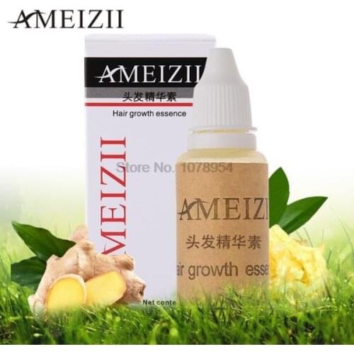 By dhl or ems 1000pcs Ginger Hair Growth Anti Hair Loss Liquid 20ml Dense Hair Fast Hair Growth Grow Alopecia hot