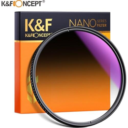 K&F Concept Nano-X HD GND16 ND16 Lens filter Optical Glass Soft Gradient with Coating 52mm 55mm 58mm 62mm 67mm 72mm 77mm 82mm