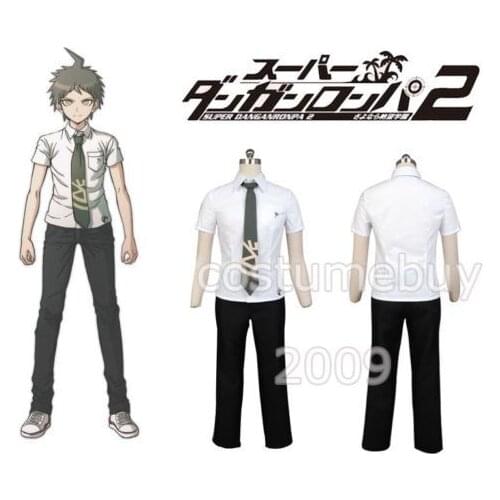 Anime Super Dangan Ronpa 2 Danganronpa Hajime Hinata Cosplay Costume Halloween Costume For Men