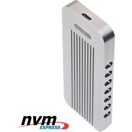 M key M.2 SSD Portable Mobile Box USB 3.1 Type-C to NVMe PCIe 3.0 4x M2 for Intel 760P 960 EVO SM961 950 pro NGFF HDD Enclosure