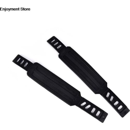 1 Pair Bicycle Pedal Straps Fitness Exercise Bike Belts Cycling Fix Bands Tape Generic For Most Schwinn More Stationary New