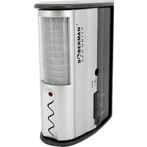 Doberman Security Infrared Technology Security Alarm, White (SE-0104)