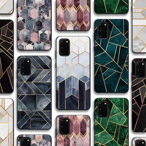 Luxury Marble Case for Samsung Galaxy S21 A51 S20 A50 A71 A12 A70 S10 S9 S8 A21S A20 A30 S10e Note 20 10 8 9 Plus Ultra Lite TPU