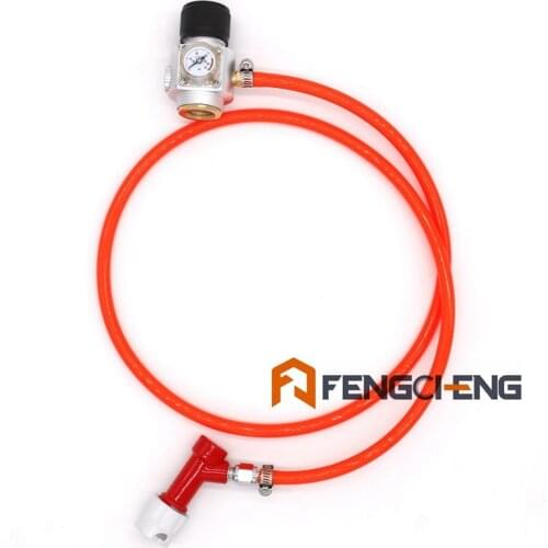 Sodastream CO2 Mini Gas Regulator Gas Line Beer Keg Charger Pin Lock