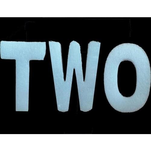 Creative 30cm Large DIY Foam Letter Words White Sponge A-Z 26 Word Art Craft Display Tool Alphabet Name Letter Decor