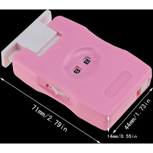 Knitting Stitch Row Crocheting Counter Knitting Tool High-end button writer Manual register Button woven register