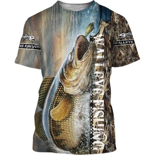 2021 Summer Fashion Mens T-shirt Love Fishing 3D Printed Harajuku Short Sleeve T shirts Unisex Casual Streetwear Tops KJ0145