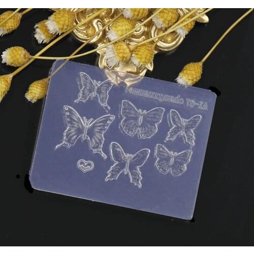 3D Silicone Mold Nail Carving Stamping Plate UV Gel Polish Manicure Mould DIY Nail Art Decorations Tools Fashion