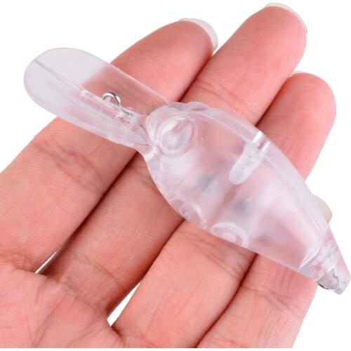 7.5CM 8.2G 20pcs Blank Nude Baits Crankbait Minnow Bait Unpainted Lure Bodies Fishing Bait