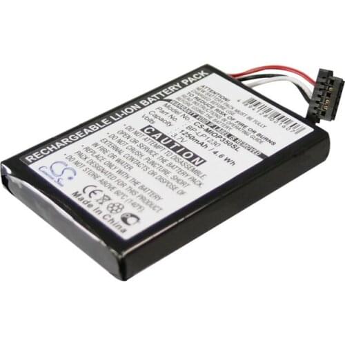 2021 Battery For Navigon BP-LP1200/11-D0001 MX Triansonic PNA 4000 1250mAh / 4.63Wh
