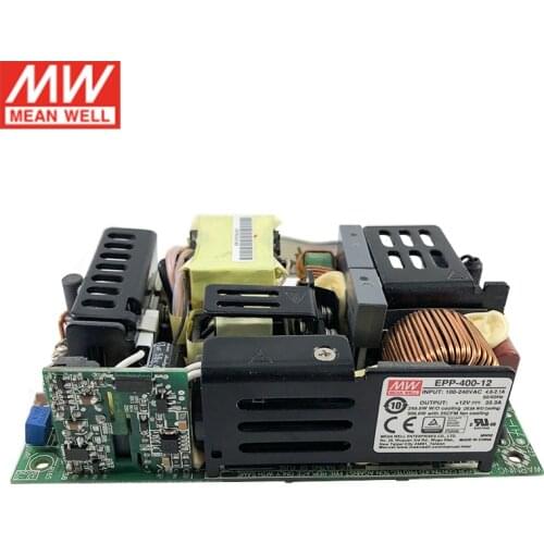 MEAN WELL EPP-400 400W 12V 15V 24V 27V 36V 48V Industrial Open Frame Power Supply green PCB power unit PSU with PFC