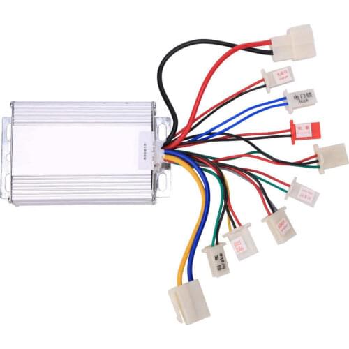 36V 500W Electric Bicycle Brushed Motor Controller Electric Scooter Electric Bike Speed Controller Kit E-bike Parts