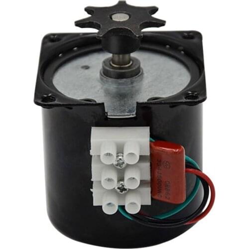 GTBL Incubator Turn the Eggs Motor Engine Reversible Geared Motor 220V Incubator Accessories for Most Incubator 2.5R/Min Turning