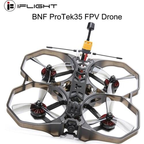 IFlight ProTek35 151mm 3.5inch CineWhoop Analog FPV Drone BNF with Caddx Turbo Eos V2 camera/F7 45A AIO Board/XING 2203.5 motor