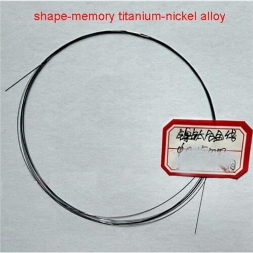 Nickel titanium nitinol chromel alloy NiTi Memory Hyperelastic wire filament 0.1mm 0.15mm 0.2mm 0.25mm 0.3mm 0.4mm 0.5mm 0.6mm