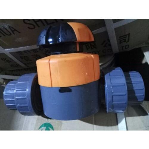 NEW Industrial Pipe Fittings Plastic Diaphragm Valve