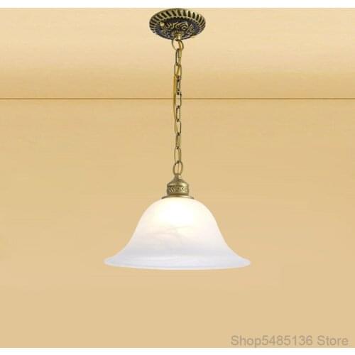 American Retro Pendant Light Creative Minimalist Restaurant Bar Staircase Entrance Balcony Aisle Living Room Decoration Lamps