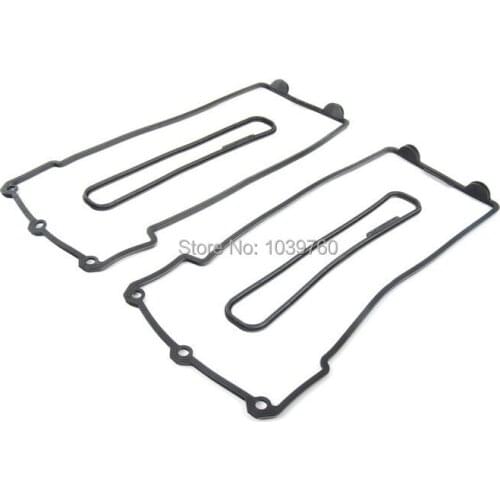 L+R Valve Cover Gasket for BMW E32 E34 E38 E39 530i 730i 735i 740i 11129069871 11129069872