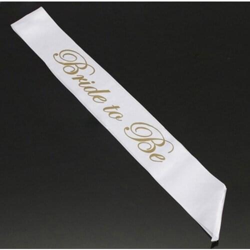 DIY Wedding Decoration Bride&Mummy To Be Shoulder Strap Sash Baby Shower Home Decor Bachelorette Party Decoration