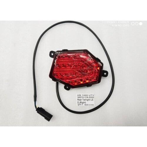 Tail Light Right LED Tail Light UTV HS1000 HiSun 1000 Spire Militia Strike Crew Cable Length 1150mm 35270-119-2000