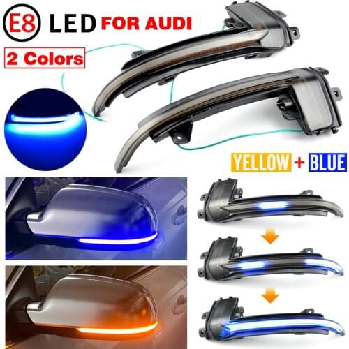 Side Wing Mirror Indicator Dynamic Turn Signal LED Light For Audi A3 S3 8P 10- 2012 A4 S4 RS4 B8 8K ( B8.5 ) A5 S5 RS5 2011-2015