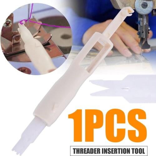 1pc Needle Threader Stitch Insertion Tool Thread Sewing Needle Device Needle Changer Lead Wire Threader Tool Sewing Tools