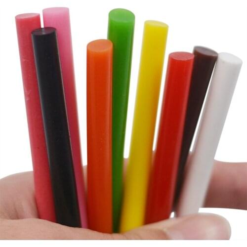 10PCS Multicolor Mix Hot Melt Glue Sticks Vintage Sealing Wax Envelope Invitation Stamp Security Packaging Repair Tool