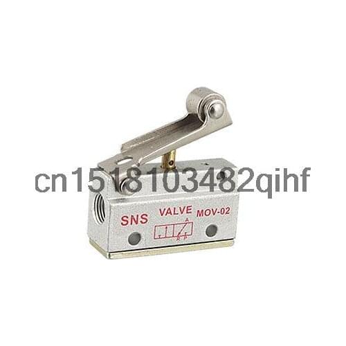2 Position 2 Way Mechanical Pneumatic Valve 3/8 NPT