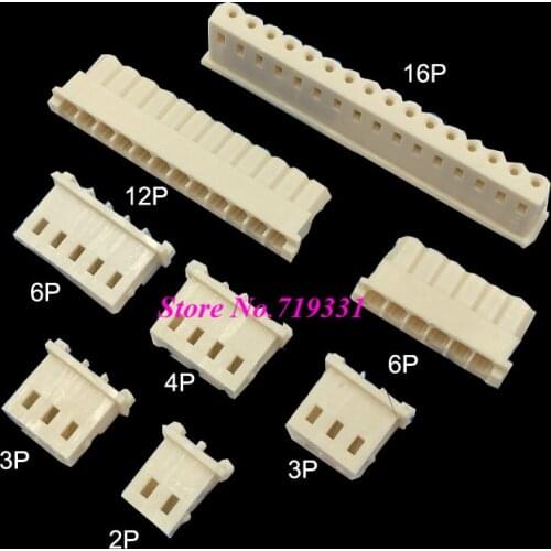 50~200pcs Micro Mini 5264 Female Housing Connector 2~12P Connector, 2.5mm DIY Crimps