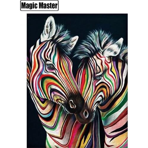 5D DIY Diamond Painting Zebra Home Decor Diamond Embroidery Sale Diamond animal Mosaic Gift