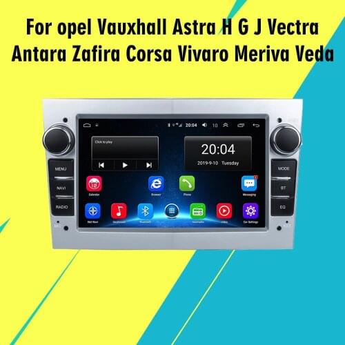 Car Radio 2 Din Android For Opel Vauxhall Astra H G J Vectra Antara Zafira Corsa Vivaro Meriva Veda FM GPS Navigation NO DVD
