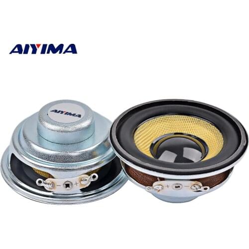 AIYIMA 2Pc Mini Audio Portable Speaker 52MM 4 8 Ohm 5W Waterproof Glassfiber Full Range Bluetooth Speaker DIY Home Sound Theater