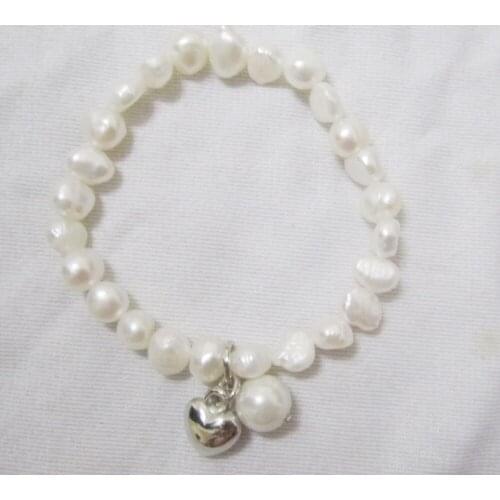 100% nature freshwater pearl bracelet