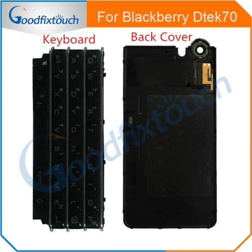 For BlackBerry KEYone DTEK70 DTEK 70 Keyboard Keypad / Back Battery Cover Door Housing Case back cover Replacement Parts