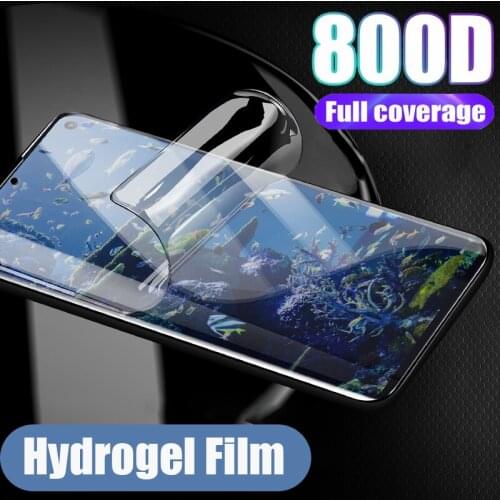 Hydrogel Film For Samsung Galaxy Note 10 Plus Screen Protector Note 8 9 Note10 plus S8 S9 S10 5G Plus S10E A51 Protective Film