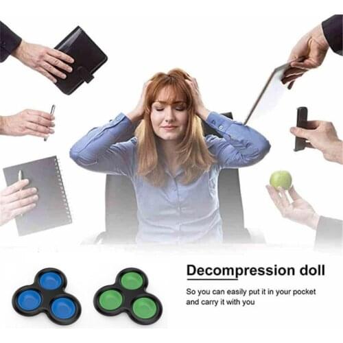 Pop Fidget Reliver Stress Toys Rainbow Push It Bubble Antistress Toys Adult Children Sensory Toy To Relieve Autism Squeeze Toys