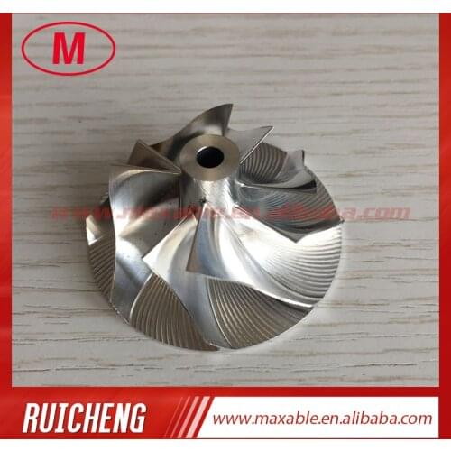 KP39 4+4 blades 33.50/46.00mm turbo Billet/milling/aluminum 2024 compressor wheel for 5439-970-0045