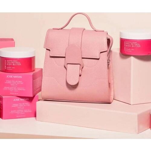 2021 European and American Net Ins Wind Scholar Bag New Fashion Portable Diagonal Small Square Bag Commuter Backpack Cowhide