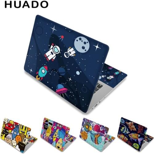 Cartoon sticker for 15"17"laptop skin surface protection computer cover notebook stickers for mac air 13.3/sony/lenovo yoga/asus