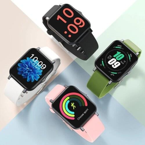 New 1.7inch Big Screen Long Standby Watch Band Body Temperature Heart Rate Monitor Sports Bracelet IP68 Waterproof Smart Watch