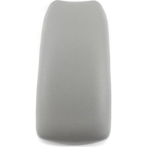 New Style Durable Microfiber Faux Leather Soft Grey Car Centre Console Armrest Cover for Honda Civic 06-09 Car Accessories Goods