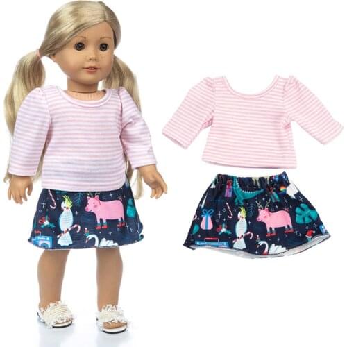 New Grid Dress Clothes fits for 18" American Girl doll alexander,girls dolls