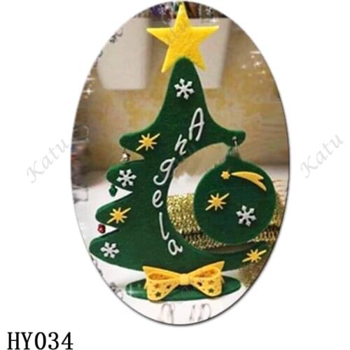 Christmas Tree Cutting dies - New Die Cutting And Wooden Mold, HY034 Suitable For Common Die Cutting Machines On The Market