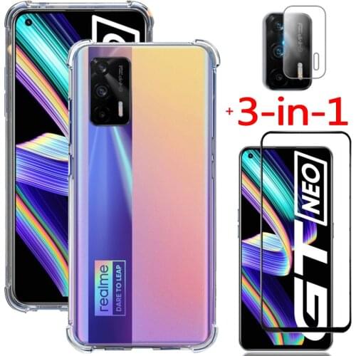 Anti-shock Clear Case for Realme GT Neo 5G Silicone Phone Cases Realmi GT Neo Flash Realme GT 5G Soft Cover Realme GT Neo Case