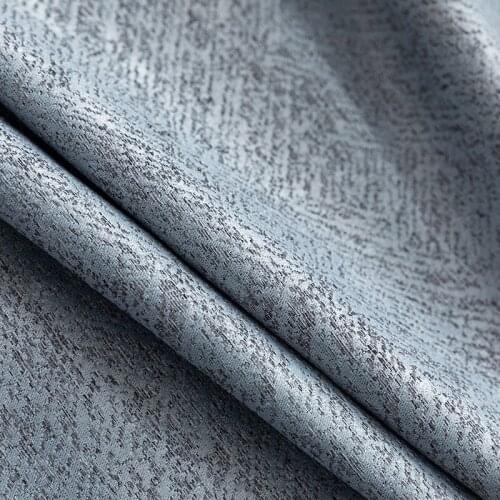 Cleon Modern Simplicity Splicing Curtains for Living Room Bedroom Black Silk Curtains Blackout Windows Treatment Home Decoration