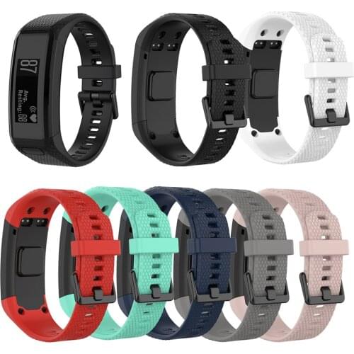 Replacement Watchband for Garmin Vivosmart HR Smartwatch Soft TPU Smart Bracelet Strap Wrist Watch Band with Tools